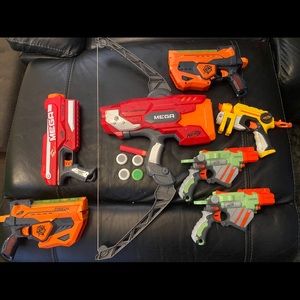 7 nerf guns